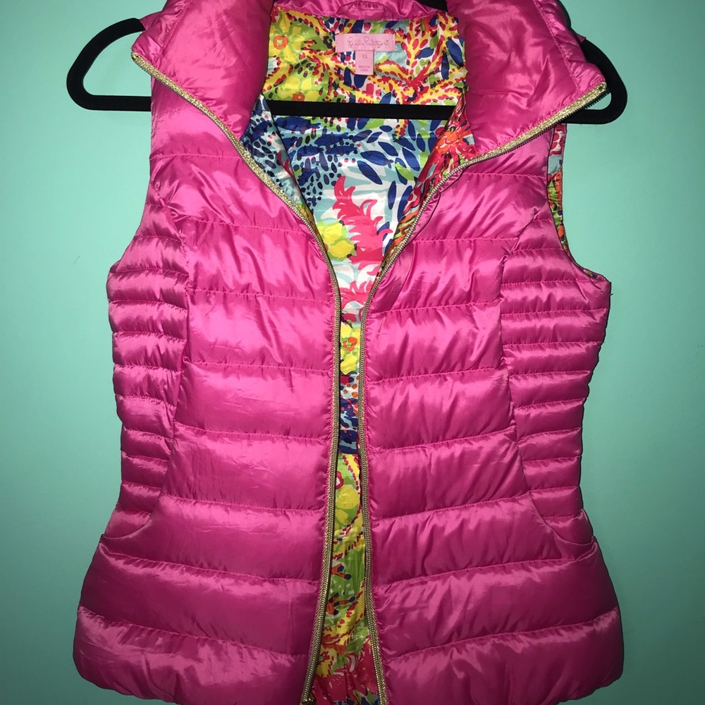 XS lilly Pulitzer vest